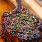 Spicy Garlic Tomahawk Beef Steak Recipe for Juicy BBQ Delight