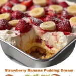 Strawberry Banana Pudding Dream Recipe