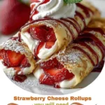 Strawberry Cheese Rollups