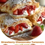 Strawberry Cheesecake Turnovers