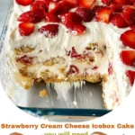 Strawberry Cream Cheese Icebox Cake