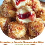 Strawberry Crunch Cheesecake Bites Recipe