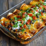Sweet Potato Black Bean Enchiladas