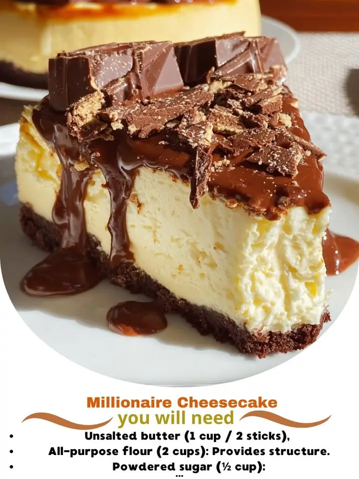 The Ultimate Millionaire Cheesecake Recipe