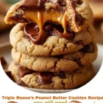 Triple Reese’s Peanut Butter Cookies Recipe – The Ultimate Peanut Butter Lover’s Dream
