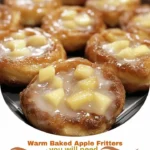 Warm Baked Apple Fritters