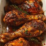 Baked Chicken Legs (with Best Marinade)