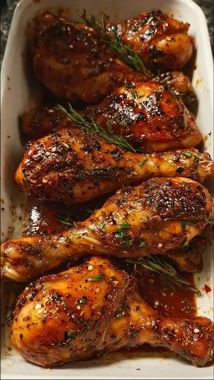 Baked Chicken Legs (with Best Marinade)
