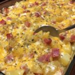 Cheesy Ham & Potato Casserole