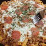 Cheesy Pizza Hamburger Helper