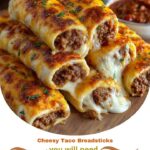 Cheesy Taco Breadsticks