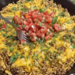 Cheesy Taco Rice Skillet