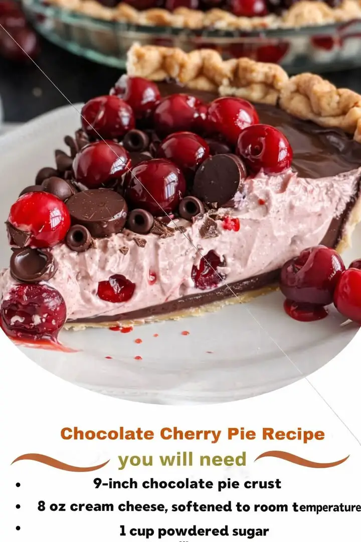 Chocolate Cherry Pie Recipe
