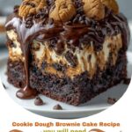 Cookie Dough Brownie Cake Recipe