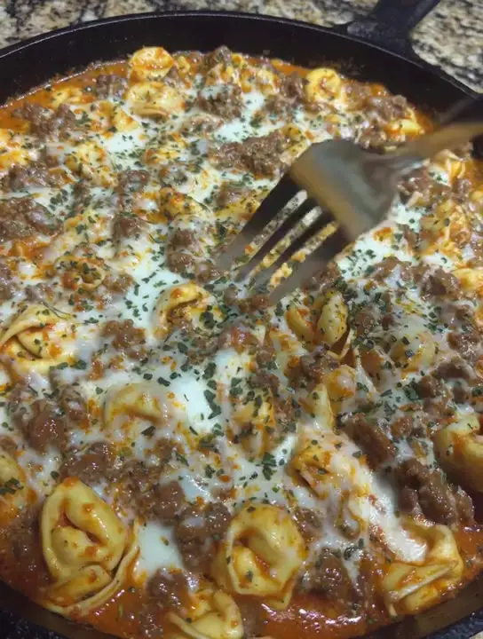 Creamy Italian Sausage Tortellini