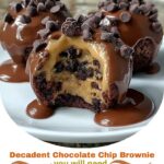 Decadent Chocolate Chip Brownie