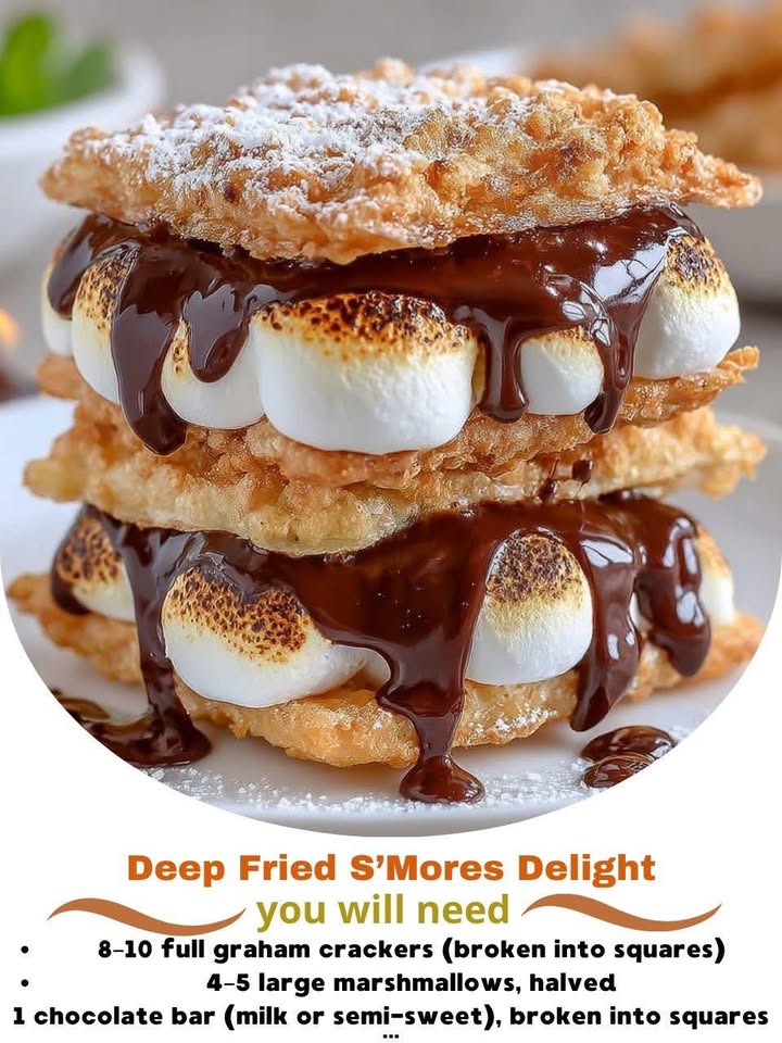 Deep Fried S’Mores Delight