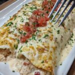 EASY QUESO CHICKEN ENCHILADAS