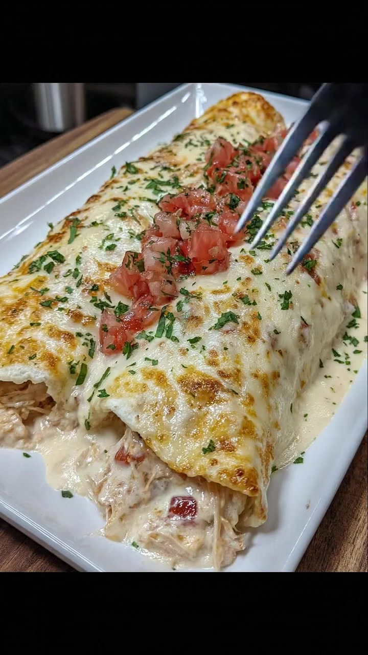 EASY QUESO CHICKEN ENCHILADAS