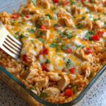 Fajita Chicken Casserole Bake