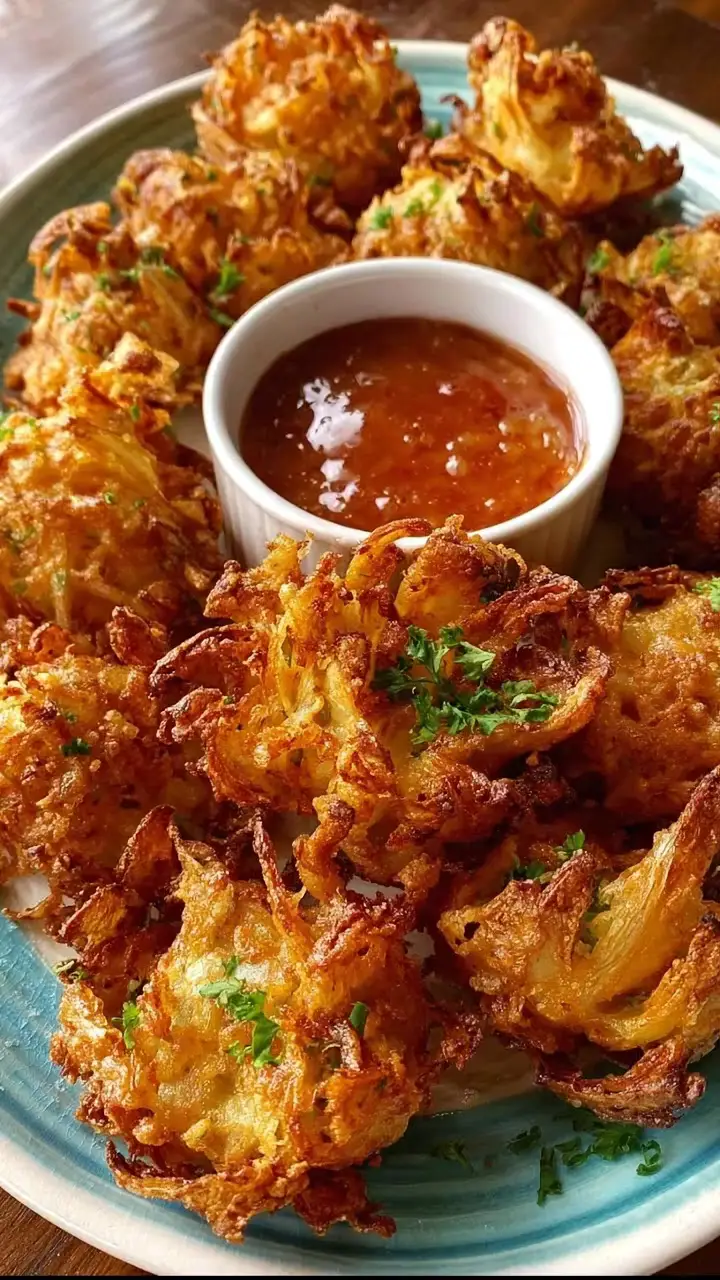 Mini Air Fryer Blooming Onions