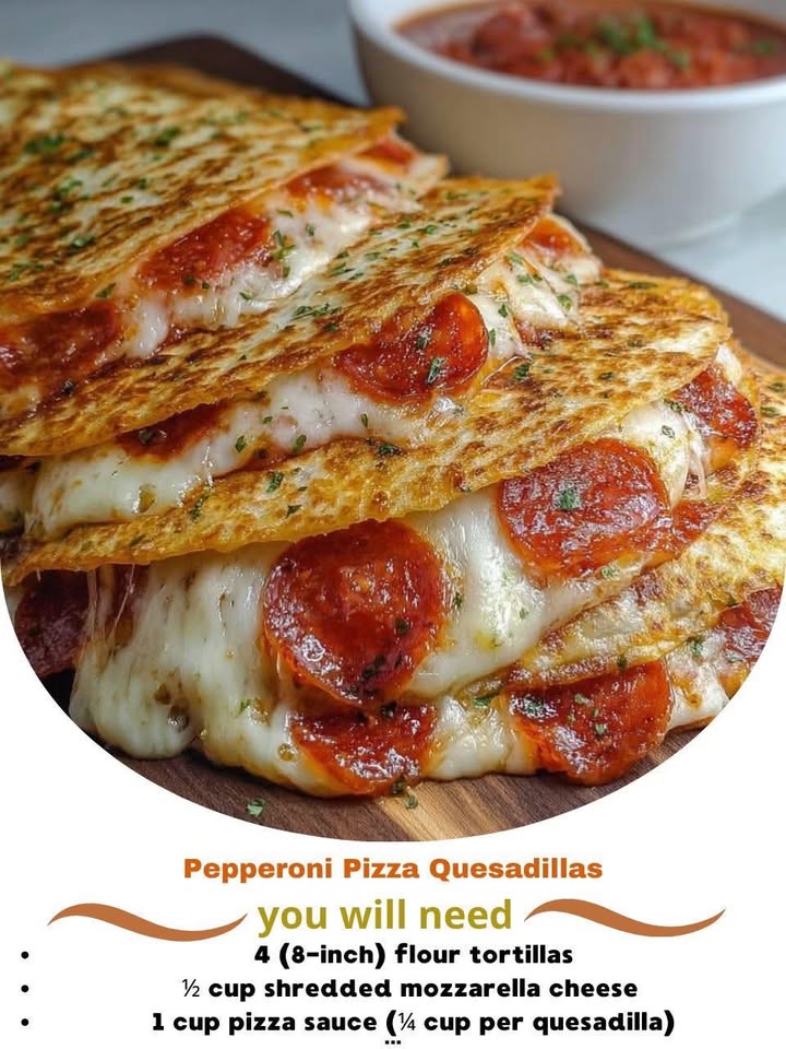 Pepperoni Pizza Quesadillas: A Fun Twist on Classic Pizza