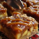 Salted Caramel Apple Pie Bars
