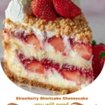 Strawberry Shortcake Cheesecake