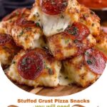 Stuffed Crust Pizza Snacks