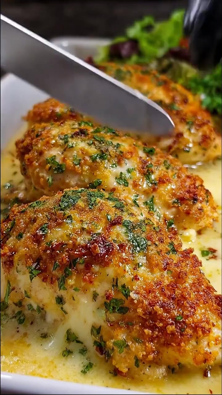 Baked Caesar Chicken