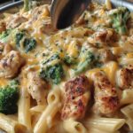 Cajun Chicken Broccoli Alfredo