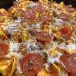 Cheesy Pizza Tortellini Dinner