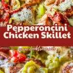 Creamy Banana Pepper Chicken Skillet: Quick & Easy Weeknight Dinner