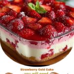 Gâteau froid aux fraises : un chef-d'œuvre de dessert d'été sans cuisson