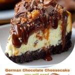 German Chocolate Cheesecake