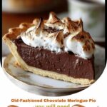 Old-Fashioned Chocolate Meringue Pie