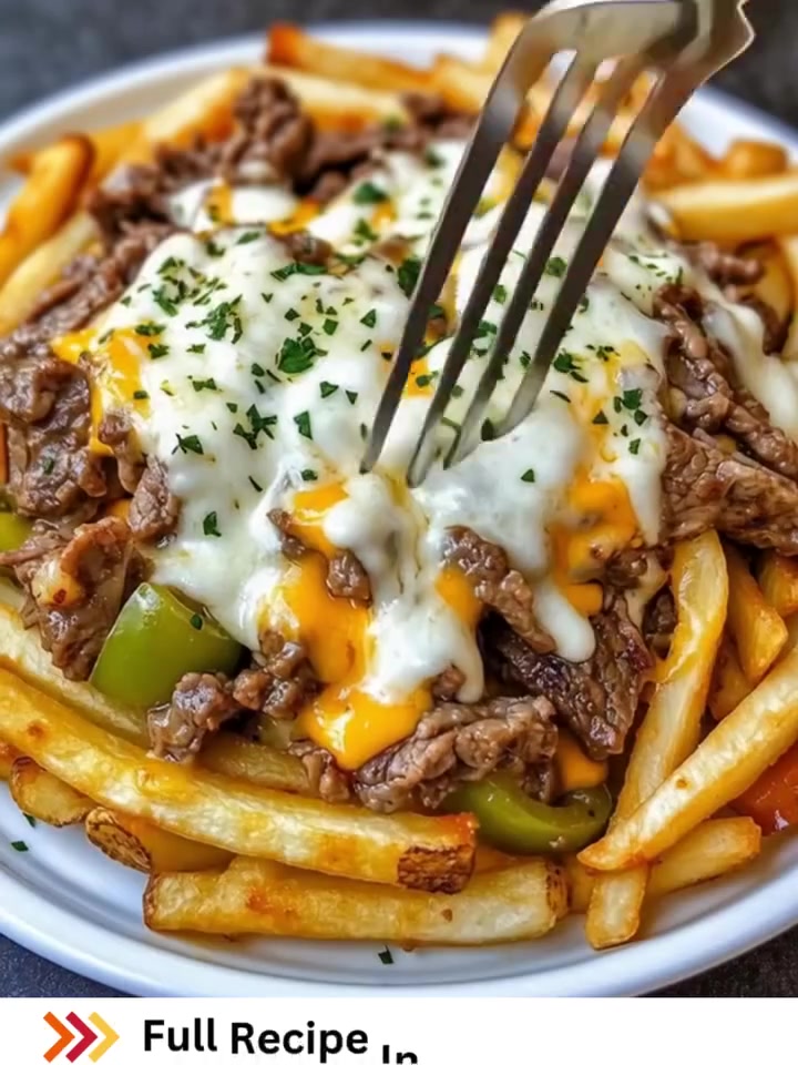 Philly Steak Cheese Fries
