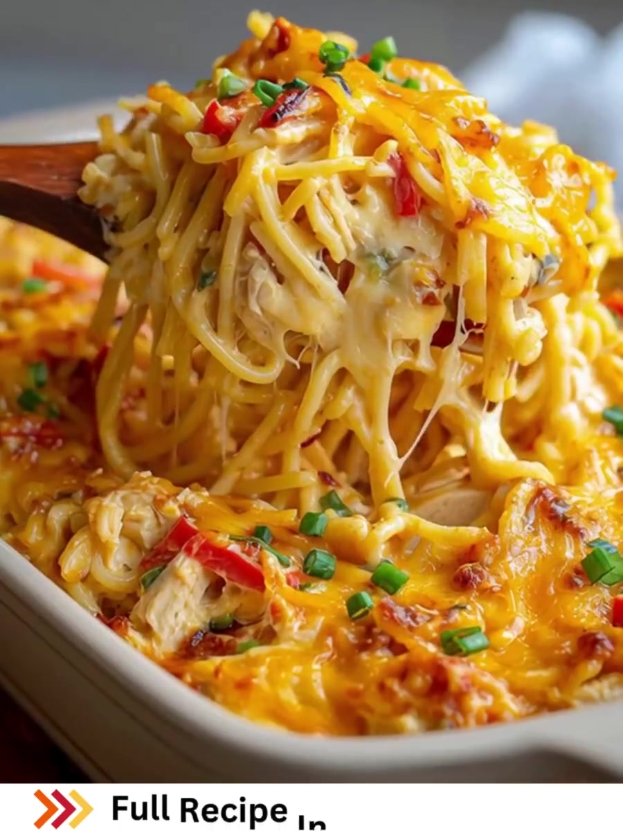 SPICY CHEESY CHICKEN CASSEROLE