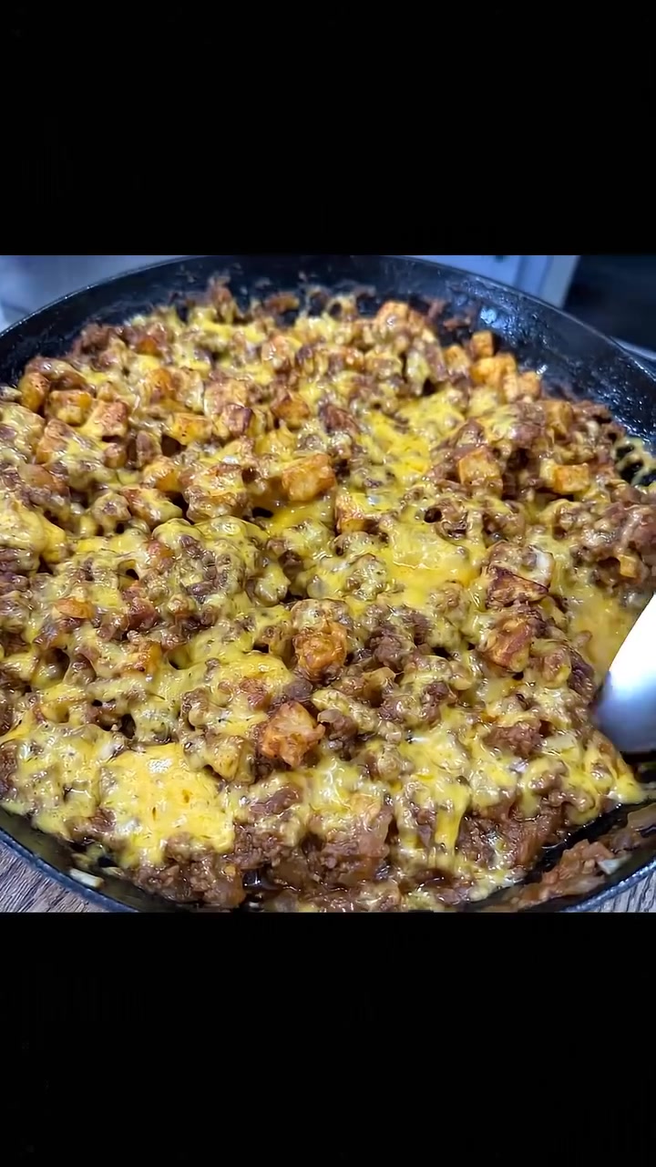 Sloppy Joe Potato Skillet