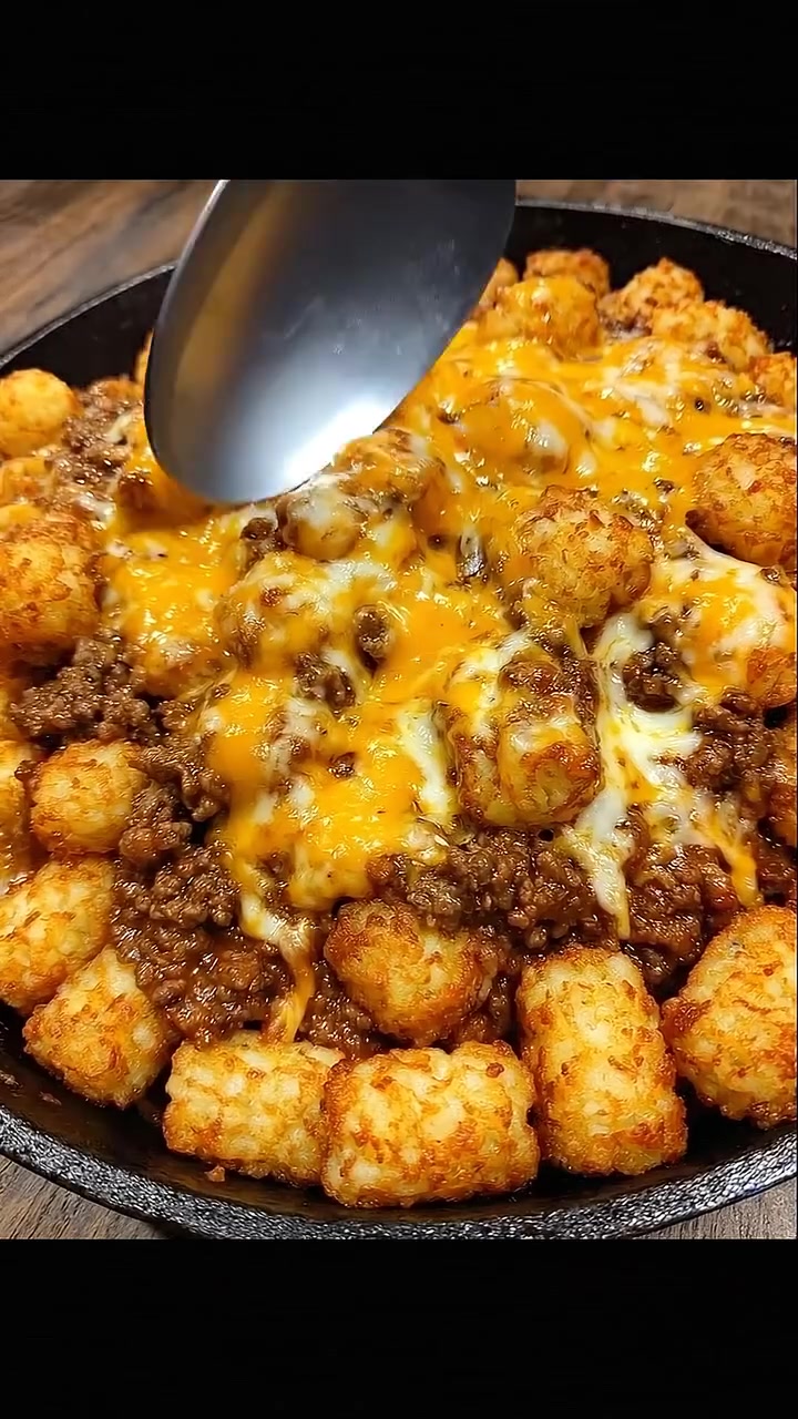 TATER TOT SLOPPY JOE SKILLET