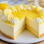 Easy Lemon Cheesecake cake