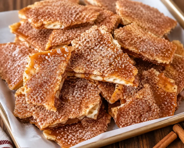 Churro Saltine Toffee