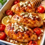 Easy Hot Honey Feta Chicken Recipe